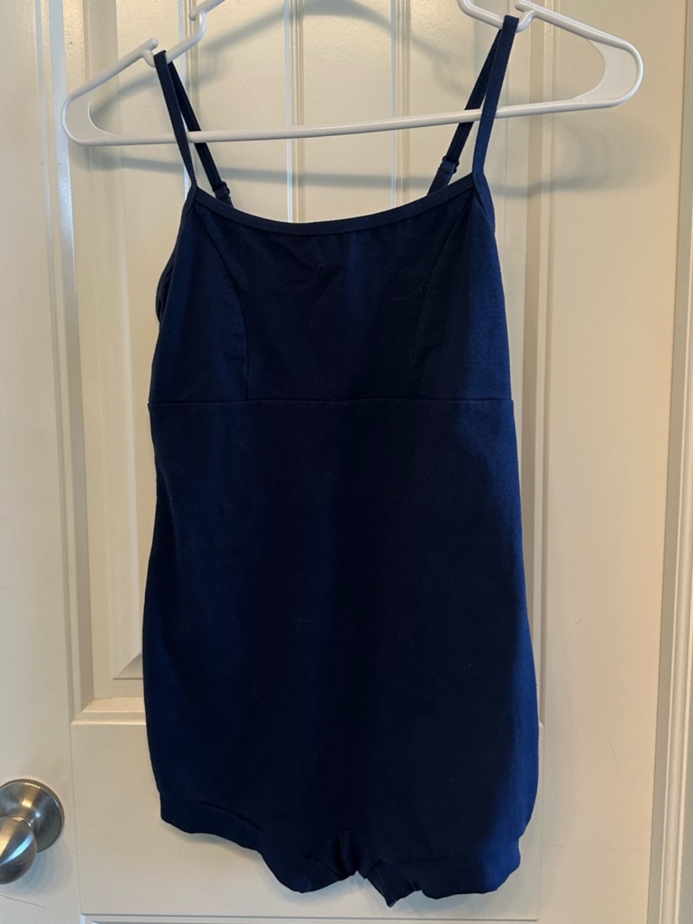 balera Navy Blue Spaghetti Strap leotard